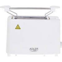 Produktbild för Adler AD 3223 - brödrost - vit