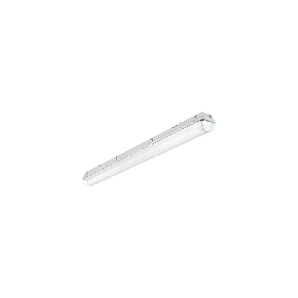 Produktbild för Alhama armatur 1-rör förberett för 600 mm LED-rör, polykarbo...