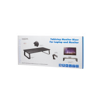 Produktbild för LogiLink Monitor Riser ställ - för LCD-bildskärm/bärbar dator - svart