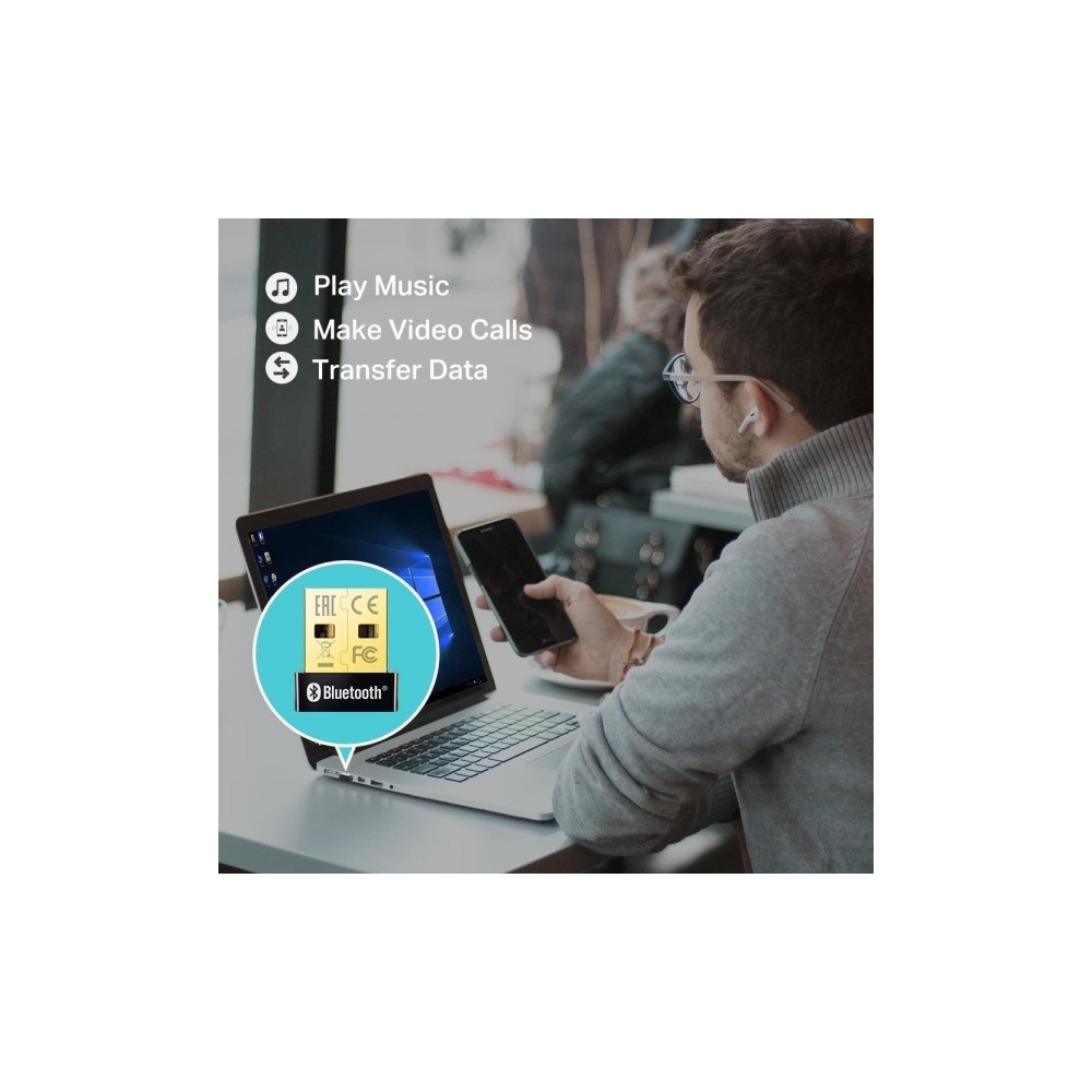 Produktbild för TP-Link UB400 - nätverksadapter - USB 2.0