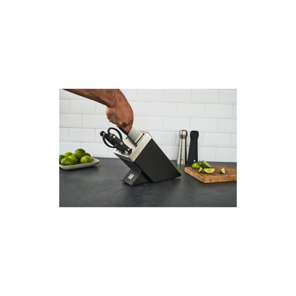 Produktbild för ZWILLING Gourmet Knivset med självslipande block 7 delar. In...