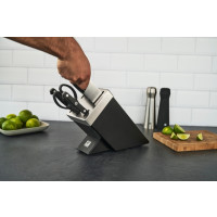 Produktbild för ZWILLING Gourmet Knivset med självslipande block 7 delar. In...