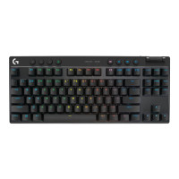 Produktbild för Logitech G PRO X TKL - tangentbord - gaming - QWERTY - USA, internationellt - svart Inmatningsenhet