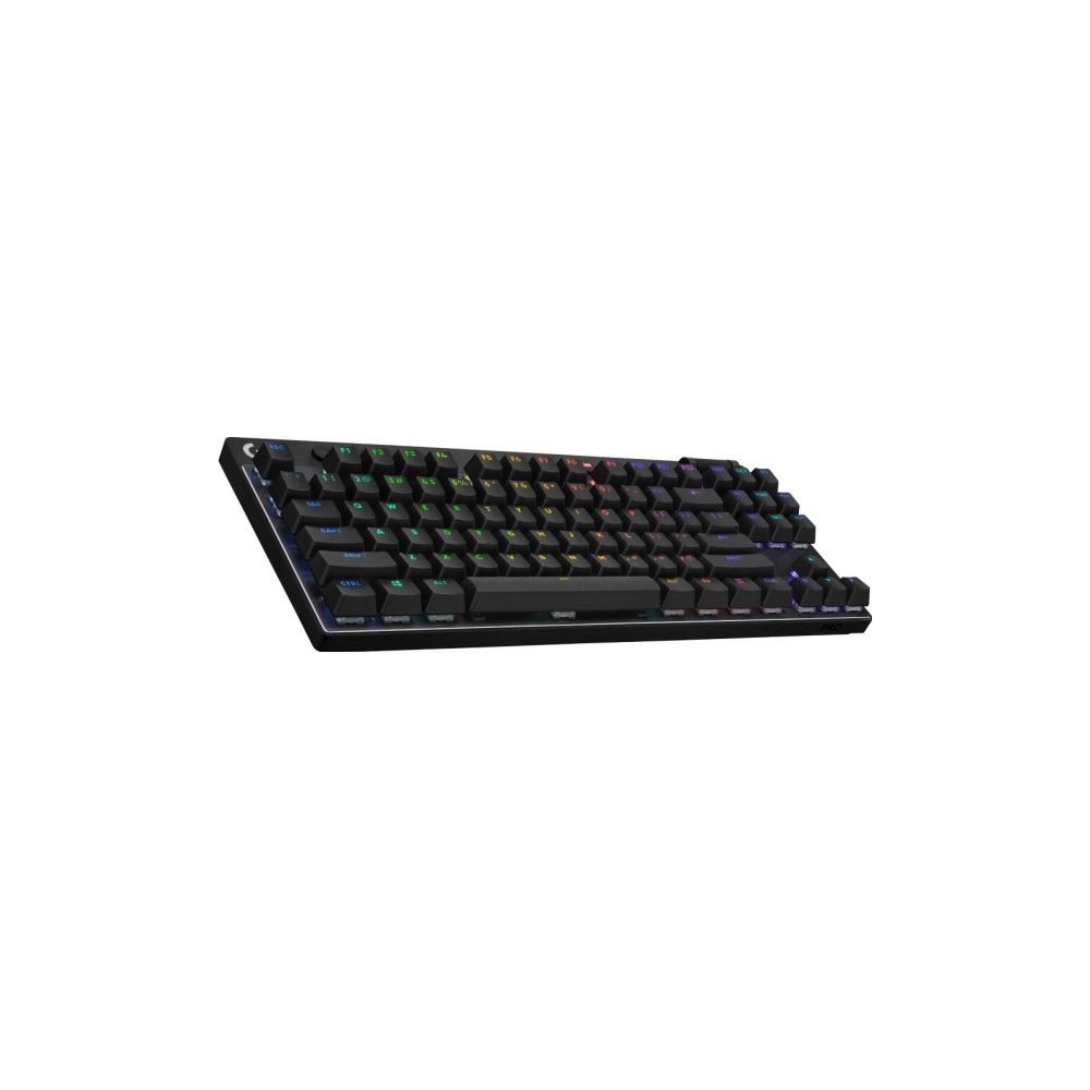 Produktbild för Logitech G PRO X TKL - tangentbord - gaming - QWERTY - USA, internationellt - svart Inmatningsenhet