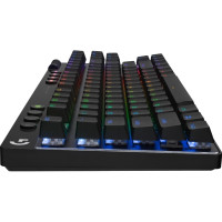 Produktbild för Logitech G PRO X TKL - tangentbord - gaming - QWERTY - USA, internationellt - svart Inmatningsenhet