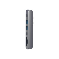Produktbild för Satechi Aluminum Type-C Pro Hub Adapter - dockningsstation - USB-C