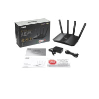 Produktbild för ASUS RT-BE58U - trådlös router - Wi-Fi 7 - skrivbordsmodell