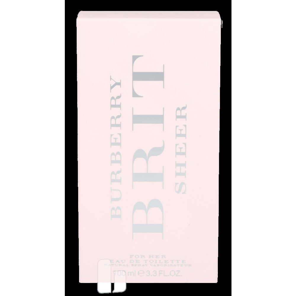 Produktbild för Burberry Brit Sheer For Her Edt Spray 100 ml Dam