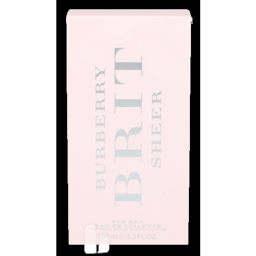 Burberry Burberry Brit Sheer For Her Edt Spray 100 ml Dam