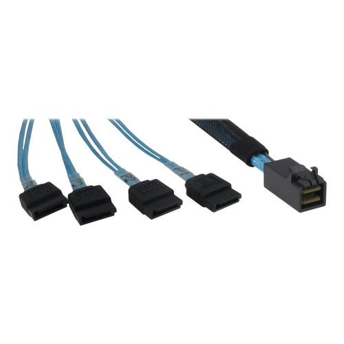 Inter-Tech Elektronik Handels Inter-Tech SATA/SAS-kabel - 50 cm