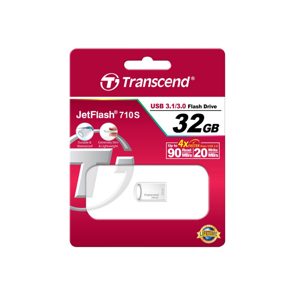 Produktbild för Transcend JetFlash 710 - USB flash-enhet - 32 GB