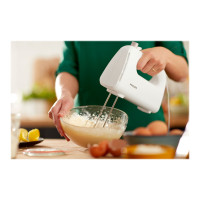 Produktbild för Philips Daily Collection HR3705 - handmixer - vit