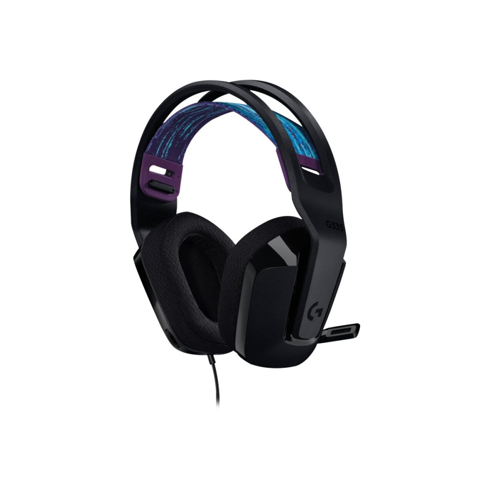 Produktbild för Logitech G G335 Wired Gaming Headset - headset - 3,5 mm kontakt