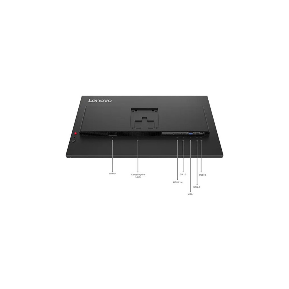 Produktbild för Lenovo ThinkVision T27-40 - LED-skärm - Full HD (1080p) - 27" - med ThinkVision MC 60 monitor webcam