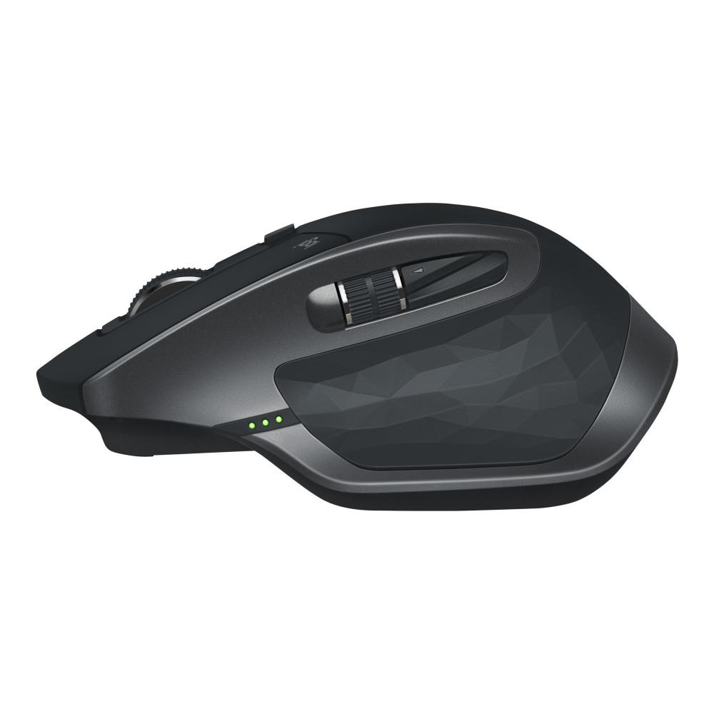 Produktbild för Logitech MX Master 2S - Bluetooth Edition - mus - 2.4 GHz, Bluetooth - grafit