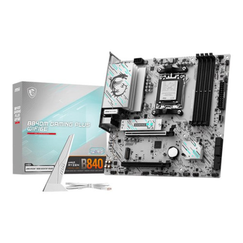 MSI MSI B840M GAMING PLUS WIFI6E - moderkort - micro ATX - Socket AM5 - AMD B840