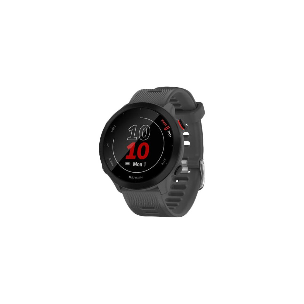 Produktbild för Garmin Forerunner 55 sportklocka med band - monterra gray