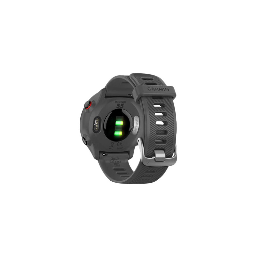 Produktbild för Garmin Forerunner 55 sportklocka med band - monterra gray