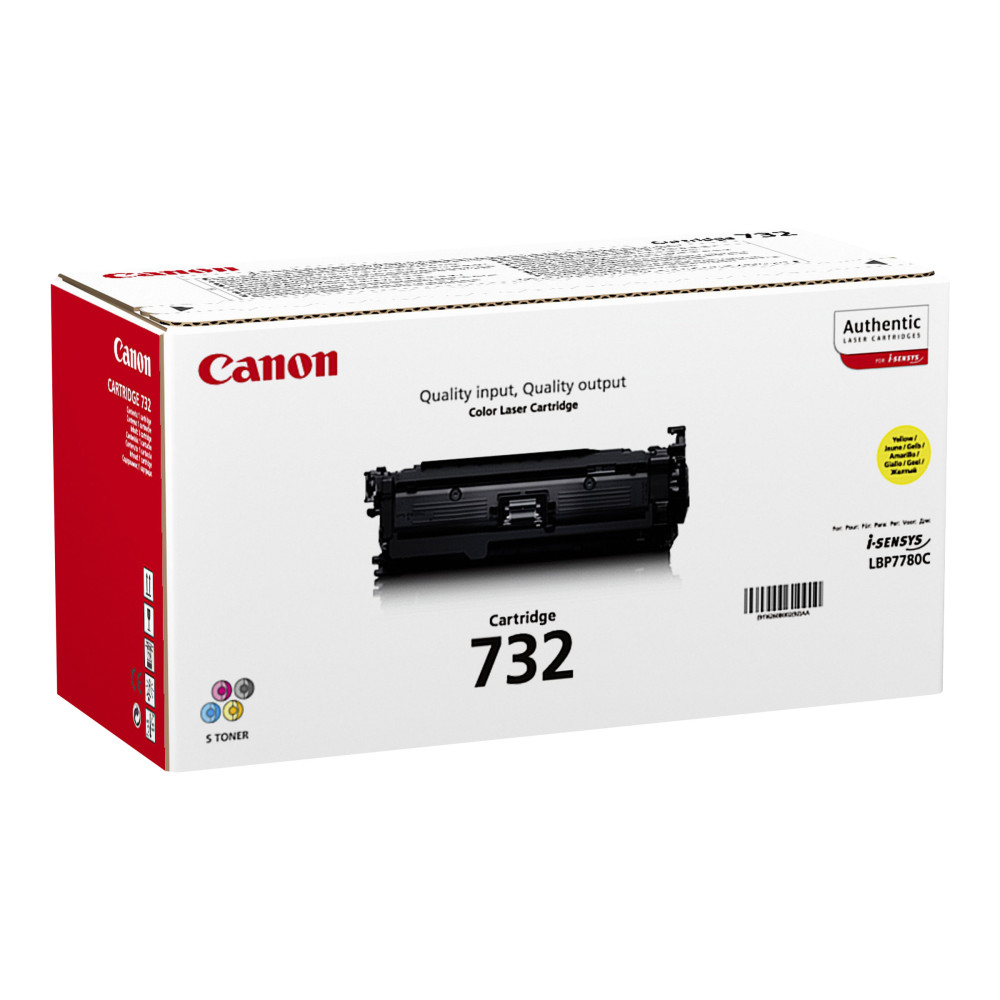 Produktbild för Canon 732 Y - gul - original - tonerkassett