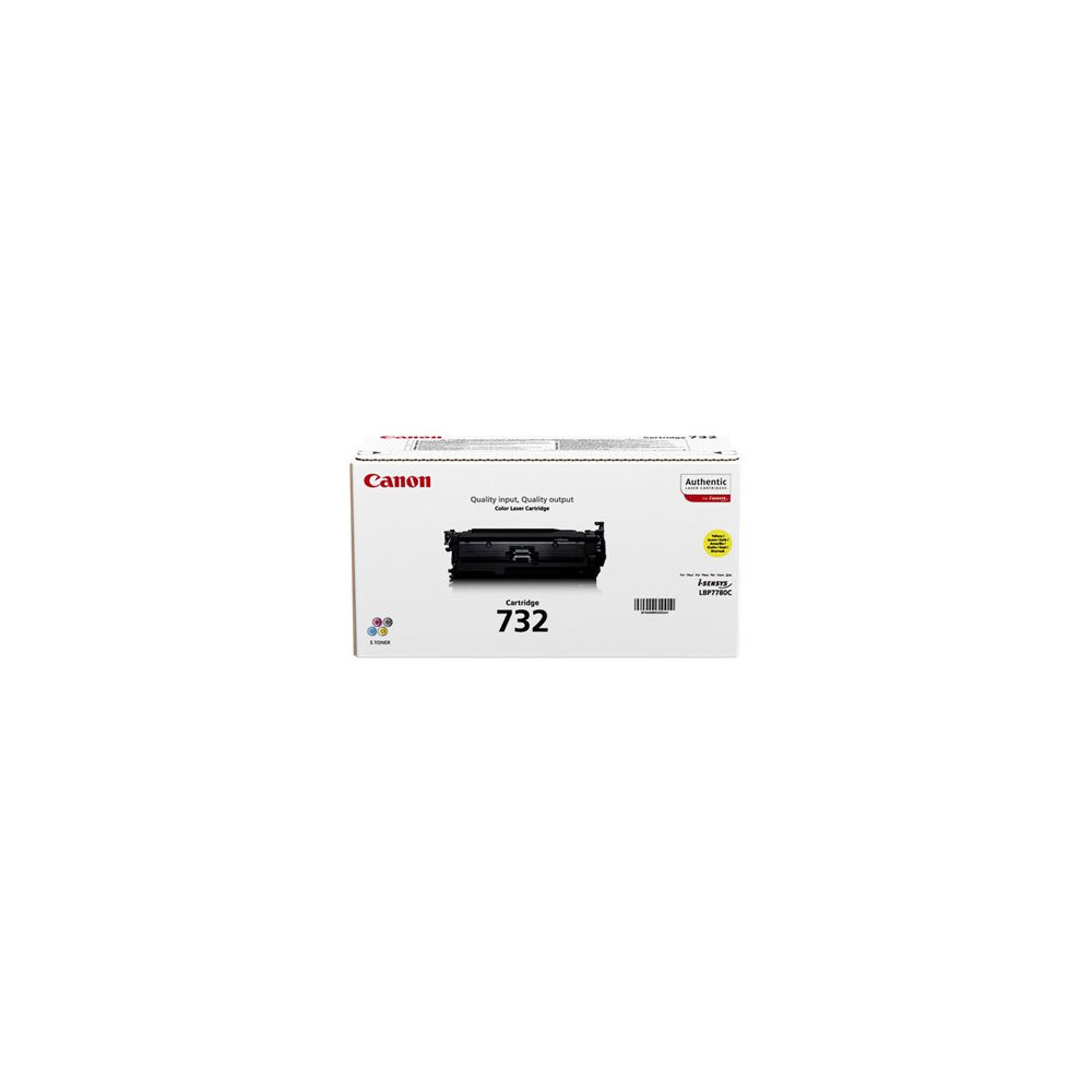 Produktbild för Canon 732 Y - gul - original - tonerkassett