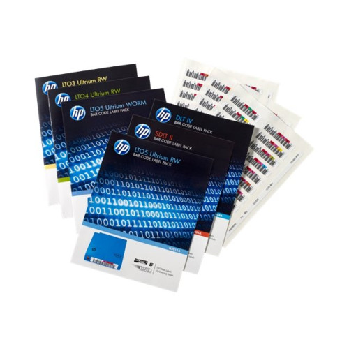 Hewlett Packard Enterprise HPE RW Bar Code Label Pack - streckkodsetiketter