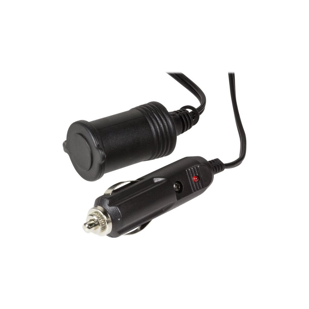 Produktbild för LogiLink - förlängningskabel för ström - automobile cigarette lighter till automobile cigarette lighter - 2 m