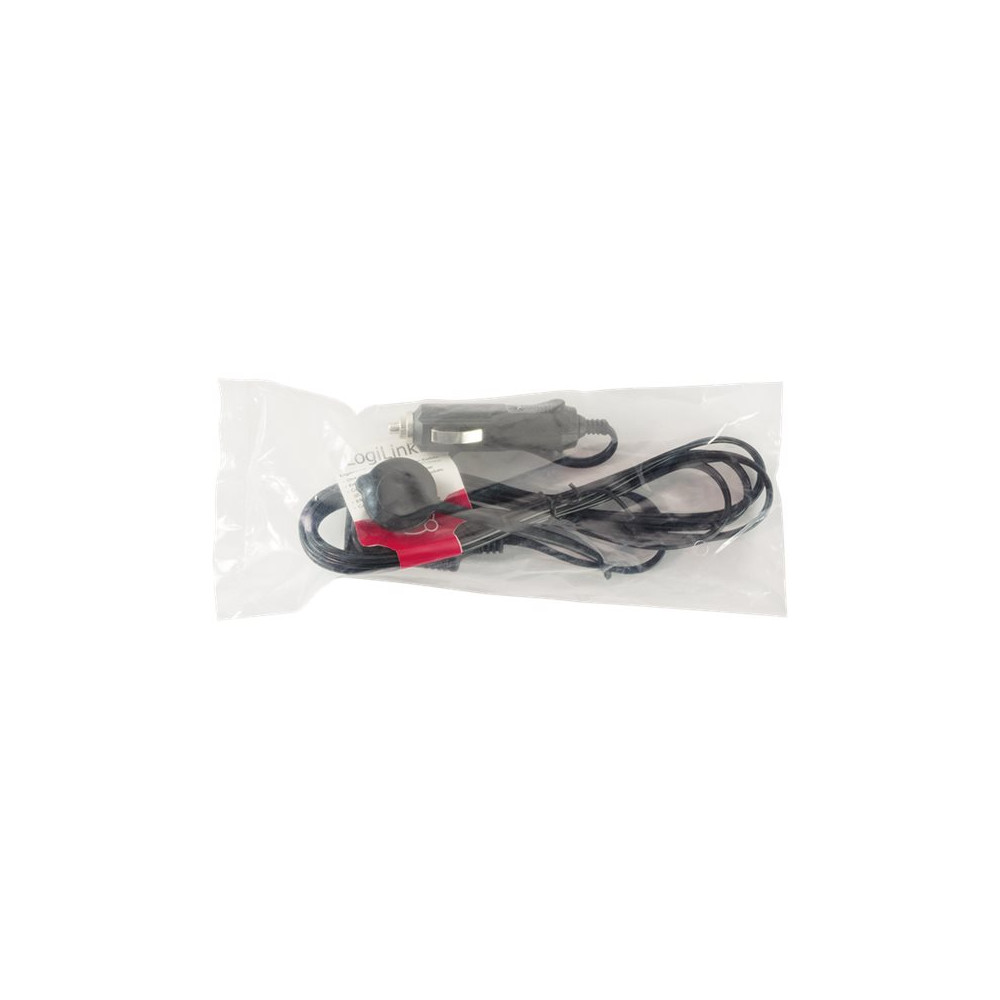 Produktbild för LogiLink - förlängningskabel för ström - automobile cigarette lighter till automobile cigarette lighter - 2 m