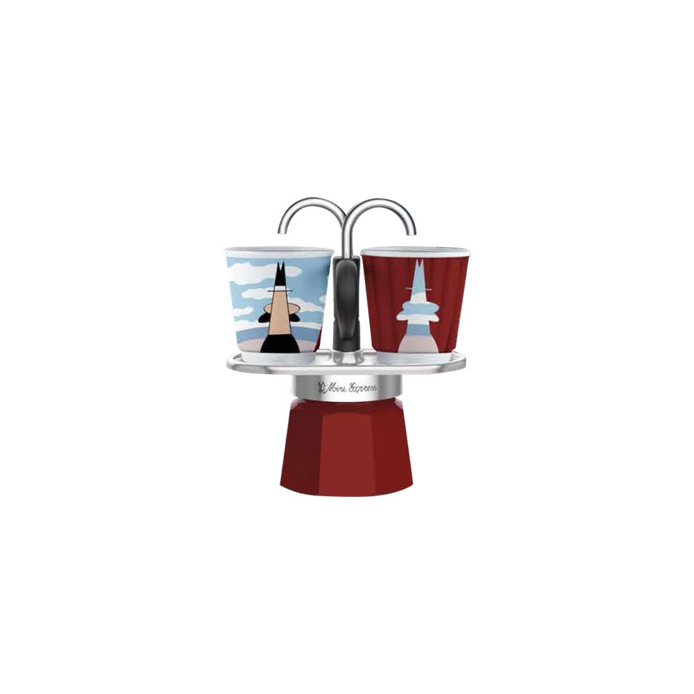 Produktbild för Bialetti Mini Express Magritte - percolator - 90 ml