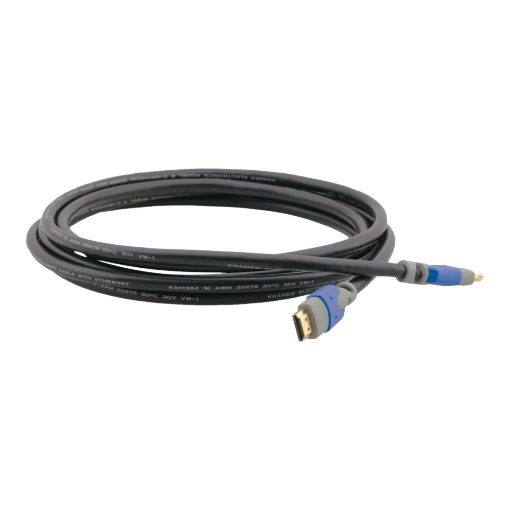 Produktbild för Kramer C-HM/HM/PRO Series C-HM/HM/PRO-20 - HDMI-kabel med Ethernet - 6.1 m
