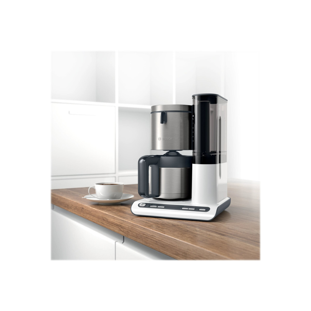 Produktbild för Bosch Styline TKA8A681 - kaffemaskin - vit