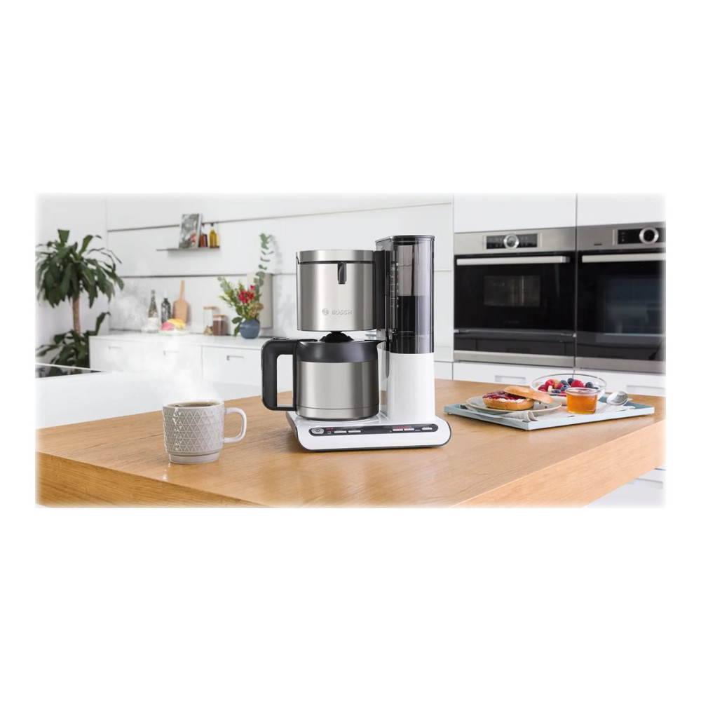 Produktbild för Bosch Styline TKA8A681 - kaffemaskin - vit