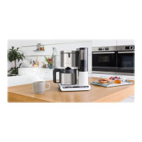 Produktbild för Bosch Styline TKA8A681 - kaffemaskin - vit