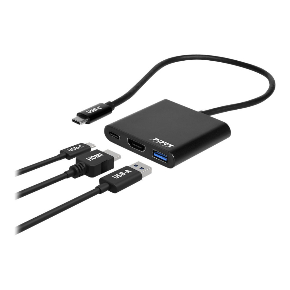 Produktbild för PORT connect Mini - dockningsstation - USB-C - HDMI