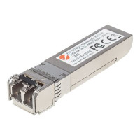 Produktbild för Intellinet Transceiver Module Optical, 10 Gigabit Fiber SFP+, 10GBase-SR (LC) Multi-Mode Port, 300m, MSA Compliant, Equivalent to Cisco SFP-10G-SR, Fibre, Three Year Warranty - SFP+ sändar/mottagarmodul - 10GbE