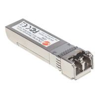 Produktbild för Intellinet Transceiver Module Optical, 10 Gigabit Fiber SFP+, 10GBase-SR (LC) Multi-Mode Port, 300m, MSA Compliant, Equivalent to Cisco SFP-10G-SR, Fibre, Three Year Warranty - SFP+ sändar/mottagarmodul - 10GbE