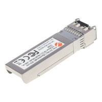Produktbild för Intellinet Transceiver Module Optical, 10 Gigabit Fiber SFP+, 10GBase-SR (LC) Multi-Mode Port, 300m, MSA Compliant, Equivalent to Cisco SFP-10G-SR, Fibre, Three Year Warranty - SFP+ sändar/mottagarmodul - 10GbE