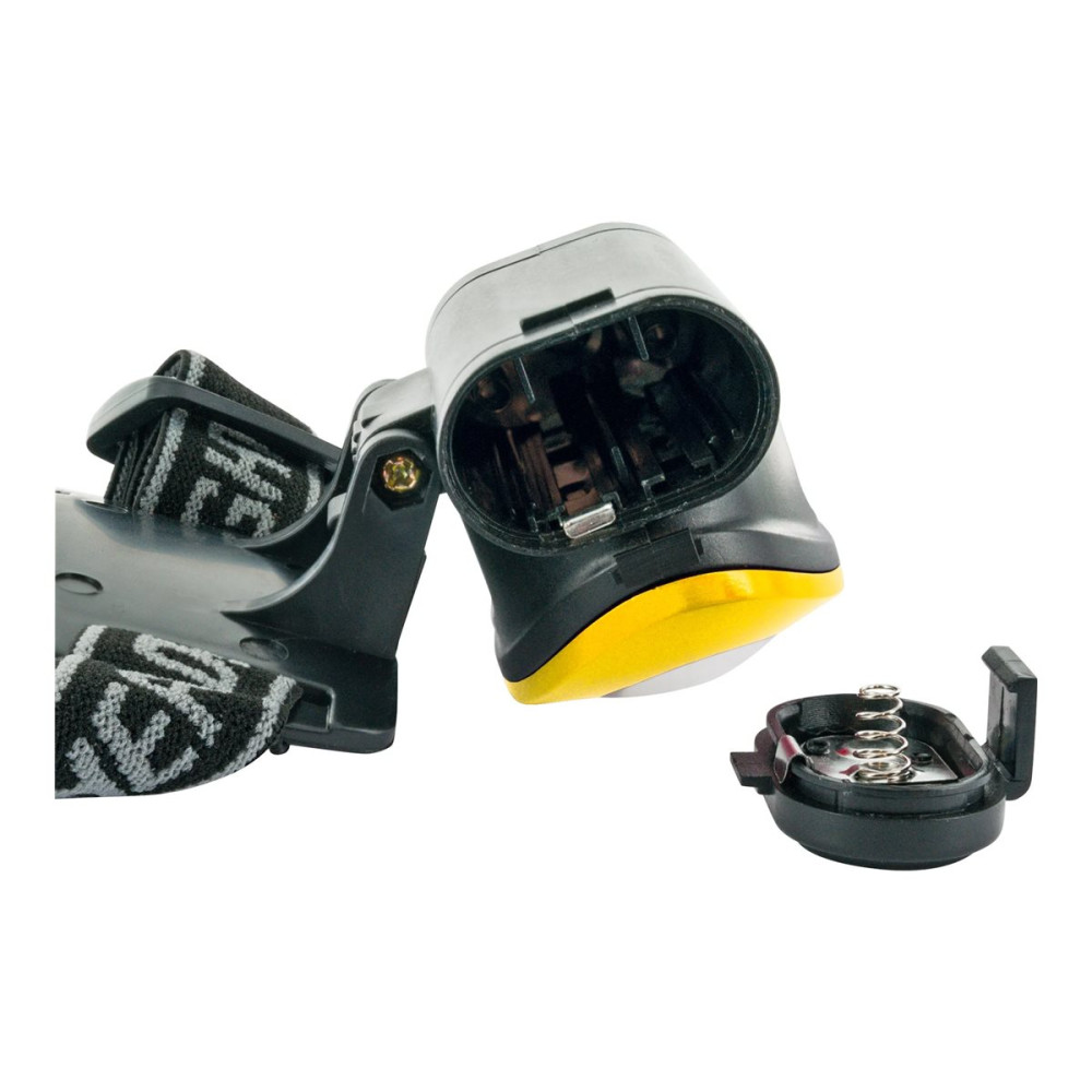 Produktbild för Schwaiger - huvudficklampa - LED - 3 W - svart, gul