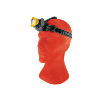 Produktbild för Schwaiger - huvudficklampa - LED - 3 W - svart, gul