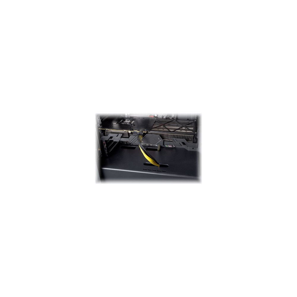 Produktbild för Akasa - strömadapter - 8-stifts EPS12V till 8-stifts PCIe-ström (6+2) - 20 cm