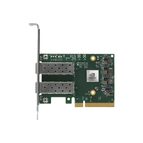 NVIDIA NVIDIA ConnectX-6 Lx EN - krypteringsskyddad med säker uppstart - nätverksadapter - PCIe 4.0 x8 - Gigabit Ethernet / 10Gb Ethernet / 25Gb Ethernet SFP28 x 2