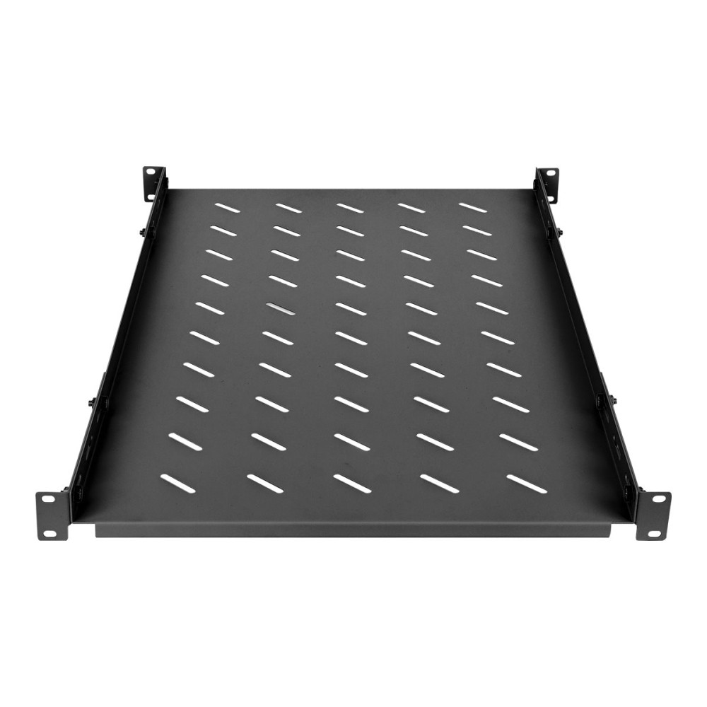 Produktbild för Intellinet - hylla för rack - 19" variable rails, fixed mounting - 1U