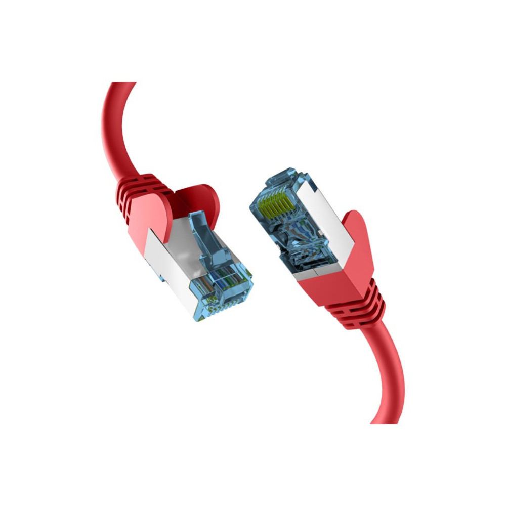 Produktbild för EFB-Elektronik patch-kabel - 10 m - röd