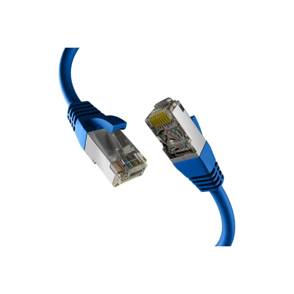 Produktbild för EFB-Elektronik patch-kabel - 15 m - blå