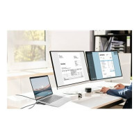 Produktbild för Manhattan 12-in-1 - dockningsstation - USB-C 3.2 Gen 1 - 2 x HDMI, DP - 1GbE