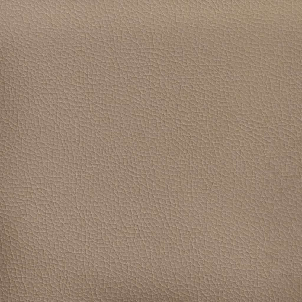 Produktbild för Bäddfjäder med madrass Cappuccino 120 x 190 cm Konstläder