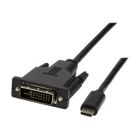 Produktbild för LogiLink adapterkabel - DVI / USB - 1.8 m