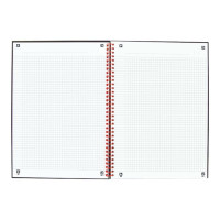 Produktbild för Oxford Black n' Red - anteckningsblock - A4 - 70 ark