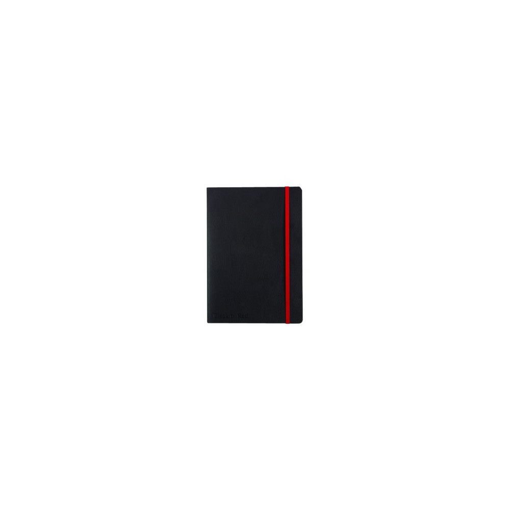 Produktbild för Oxford Black by Black n' Red - anteckningsblock - A5 - 72 ark