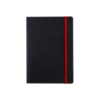 Produktbild för Oxford Black by Black n' Red - anteckningsblock - A5 - 72 ark
