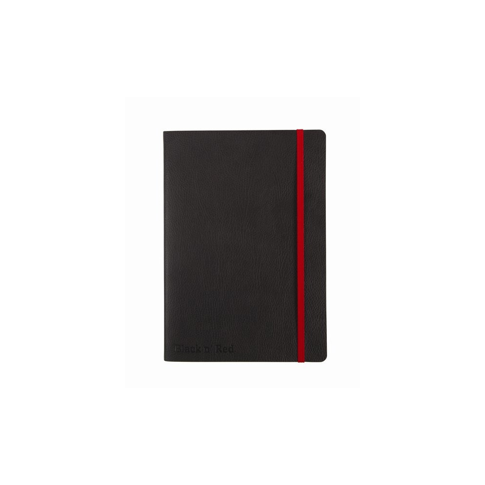 Produktbild för Oxford Black by Black n' Red - anteckningsblock - A5 - 72 ark